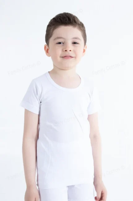 فانيلا ولادي داخلي نصف كم